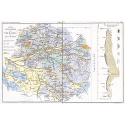 Carte géologique de la Touraine (1837)
