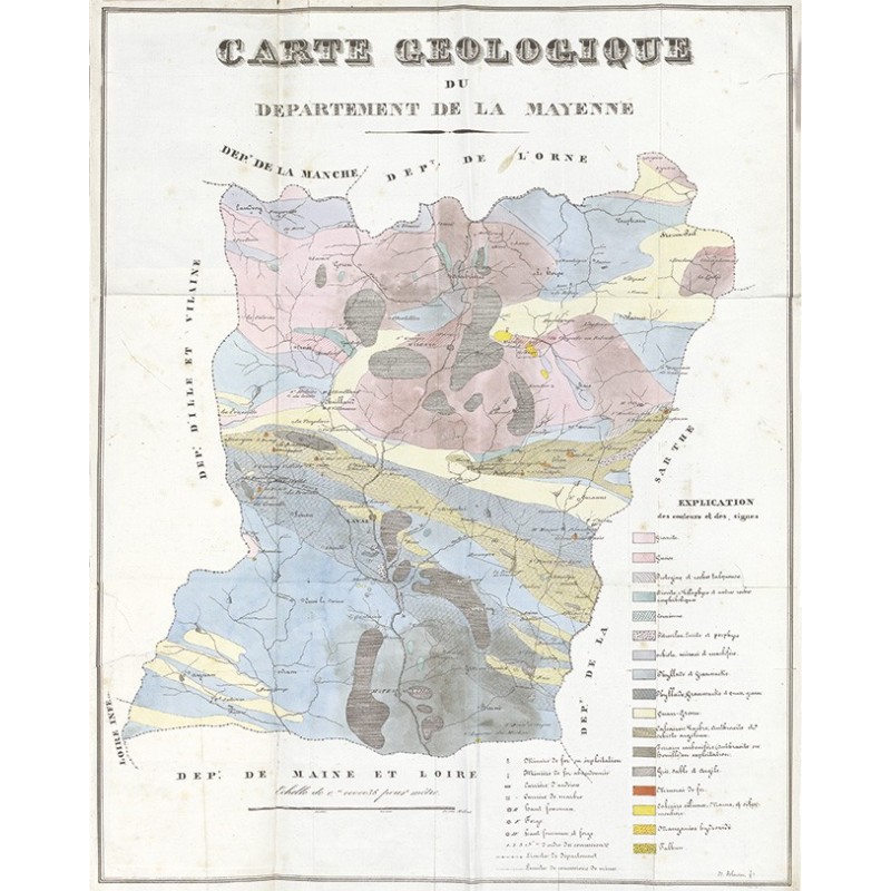 copy of copy of copy of copy of copy of copy of copy of copy of copy of Carte Géologique de France - 1841