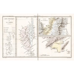 Carte géologique de la Corse (1824)