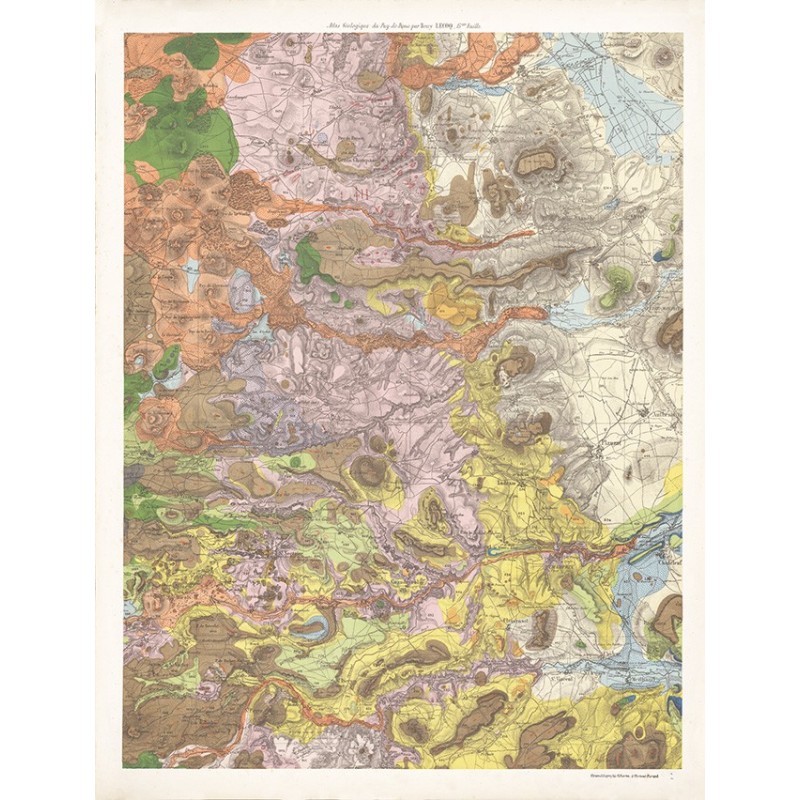 copy of copy of copy of Carte Géologique de France - 1841