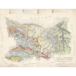copy of copy of copy of copy of Carte Géologique de France - 1841