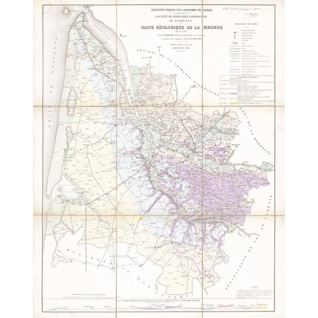 copy of copy of copy of copy of copy of copy of Carte Géologique de France - 1841
